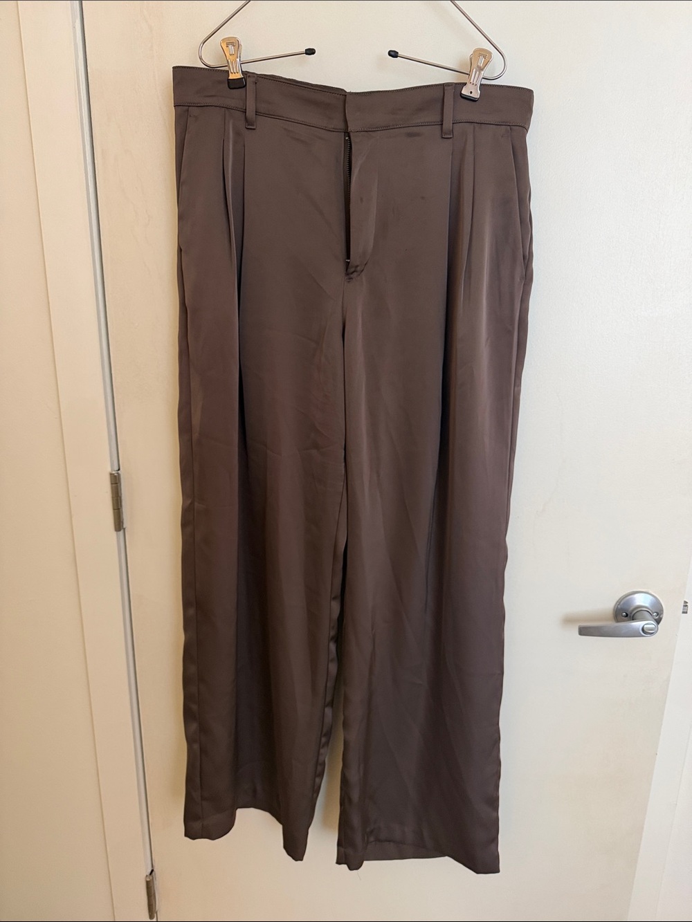 GAP Wide-Leg Brown Trousers